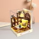 thumbnail image 5 of Mini casa de de con s de muebles Luces LED Cottage de construcción de bricolaje para niñas Decoración para CUTICAT casa de muñecas artesanal, 5 of 7