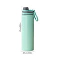 thumbnail image 3 of ufehgfjh 750ml Stainless Steel Sports Water Bottle - 5-Layer Vacuum Insulated Thermos with Carry Loop, Leakproof for Gym/Travel, 3 of 5