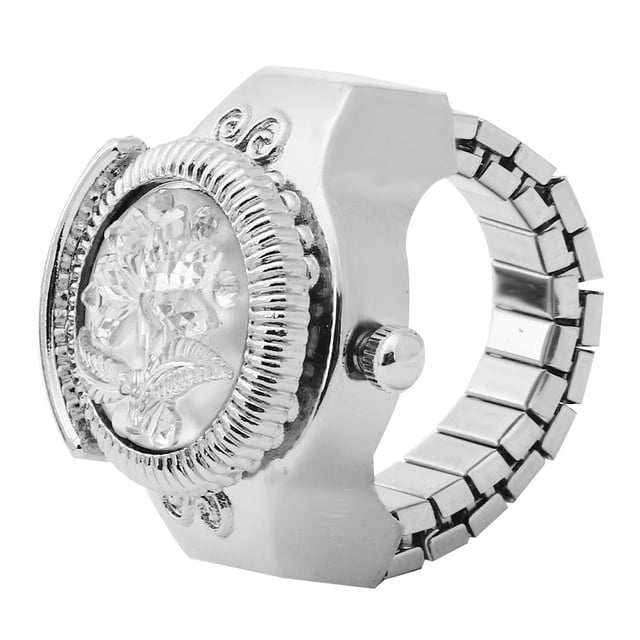Reloj con anillo de dedo NikouMX Cuarzo lujo