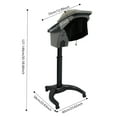 thumbnail image 5 of Professional Hair Steamer with Ozone & Light Therapy, Adjustable 700W Home Salon Hair Care, 5 of 10