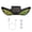 C, variant on Solar Demon Eye LED Car Window Light - Solar Powered Evil Eyes Windshield Decor with Vibration , Waterproof Anti-Theft Warning Strobe Light for Car Truck SUV (Type-B)