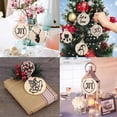 thumbnail image 4 of Adorno navideño de madera para manualidades, decoraciones colgantes para árbol de Navidad, decoración de fiesta en casa, 10 unidades, 4 of 4