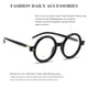 thumbnail image 3 of Gafas Blue Light Gleyemor Retro Round para hombre y mujer, 3 of 7
