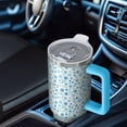 thumbnail image 6 of Blue Christmas Snowflake Pattern Tumbler with Handle and Lid,40oz Double Wall Vacuum Insulated Tumbler,Cups Gift for Women and Men, 6 of 7