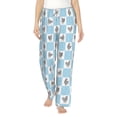thumbnail image 2 of Lsque Funny Chicken Print Women's Pajama Pants, Lounge Pant - Comfortable Home Wear,Elastic Waistband, Stylish Design-Small, 2 of 9