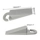 thumbnail image 3 of Tope de puerta de goma antideslizante en forma de cuña gris, 3 of 7