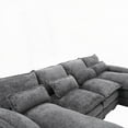 thumbnail image 3 of Modern Large Chenille Fabric U-Shape Sectional Sofa for Living Room, 3 of 17