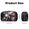 thumbnail image 5 of Santa Claus Electronic Organizer Travel Case, Waterproof Oxford Cloth Storage Pouch Bag, Box with Cord Organizer Storage for Computer Cable Organizer, 5.9x9.44x3.14 in., 5 of 6