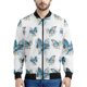 thumbnail image 3 of Chaquetas con estampado 3D de mariposas e insectos de colores para hombre, ropa holgada, sudadera informal, chaqueta bomber con cremallera, ropa de calle, abrigo, 3 of 5
