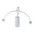 thumbnail image 1 of Figura De Hierro Escultura de equilibrio galvanizada, figura artística de hierro, decoración de escritorio de física, pieza de conversación Yulucky, 1 of 9
