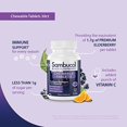 thumbnail image 2 of Tabletas masticables Sambucol Black Elderberry con vitamina C, 30 unidades, 2 of 6