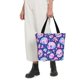 thumbnail image 5 of Balery colorful Skull mushroom rainbow Bolsa de Hombro con Diseño, Bolsa Grande y Duradera, Bolsa Versátil para Compras, 5 of 6