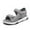 Gray, variant on Cyiecw Kids Sports Sandals Boys Adjustable Straps Beach Sandals Summer Outdoor Open Toe Water Sandals