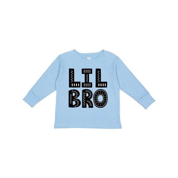 Inktastic Little Brother Lil Bro Boys Boys Long Sleeve Toddler T-Shirt