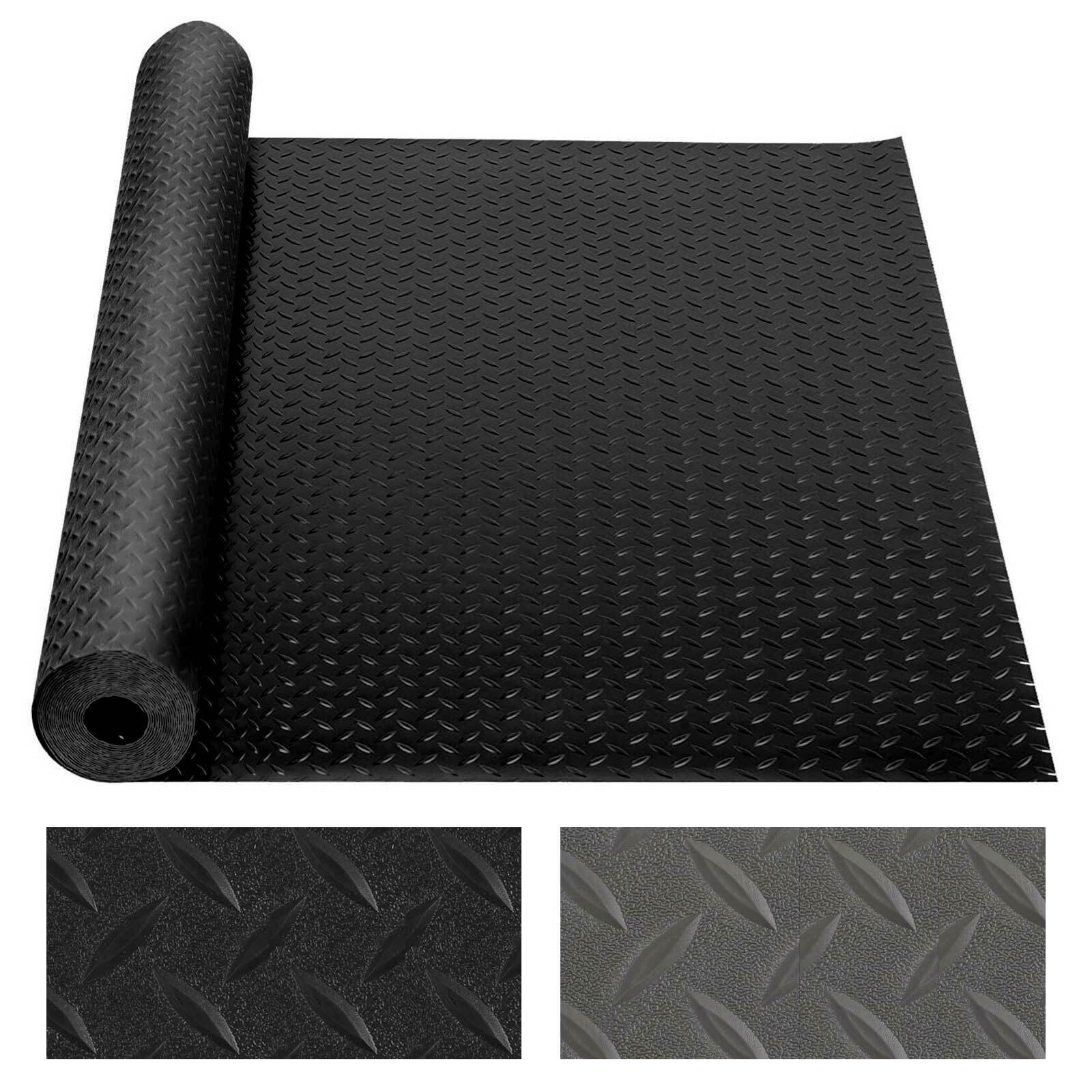 Garage Floor Mat Roll 2.5MM Thick Heavy Duty Diamond Car Parking