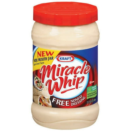 Kraft Miracle Whip: Free Nonfat Wide Mouth Dressing, 32 fl oz