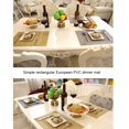 thumbnail image 2 of Naiovety Mantel Individual de 8 piezas, antideslizante, aislado, resistente a la humedad, lavable, impermeable, para el hogar, restaurante, Mostrada, 2 of 6