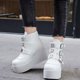 thumbnail image 4 of unbranded 1Par Botines Mujer De Corto Con Tacón Y Punta Redonda Para Estilo Casual Y Fiesta, 4 of 8