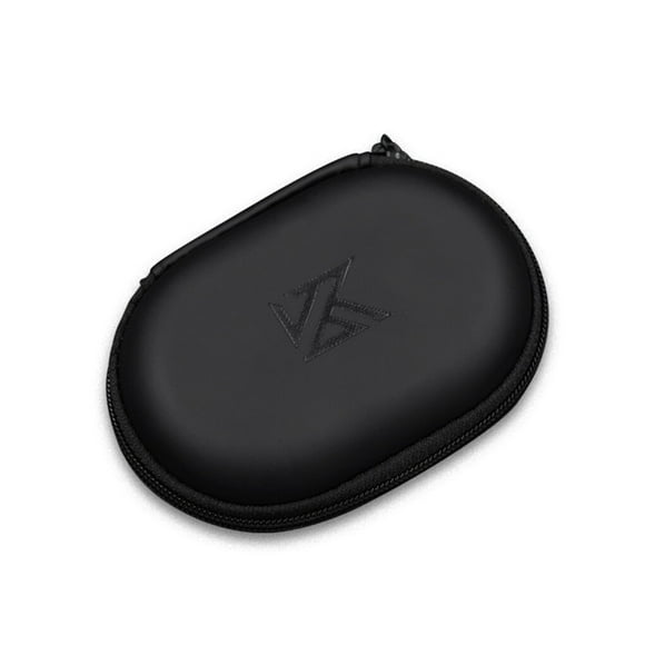 Maoww KZ Earphones Case Oval Shape Storage Box Bag Portable Pocket Dust Proof Protection Holder Headset Spare Accessories