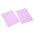 thumbnail image 1 of Loose Leaf Binding Cover, Plastic Flexible Colored Presentation Binding Cover Waterproof  For Replacement Light Green,Taro Purple,Rouge Pink, 1 of 8