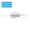 thumbnail image 2 of Uxcell 5W 0.39 Ohm 5% Carbon Film Resistor, Axial Electronic Components Resistors, 10 Pack, 2 of 6