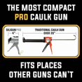 thumbnail image 2 of Pistola de calafateo SILIGUN PRO Compact 24:1 con marco de aluminio de 310 ml, 2 of 8