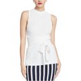 thumbnail image 1 of Rachel Roy Womens Conall Belted Tank Top, White, X-Small, 1 of 1