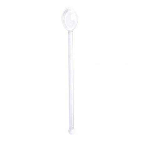 

Colored Transparent Glass Mixing Spoons Coffee Mixing Spoons Tableware Gifts