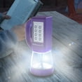 thumbnail image 6 of 3 in 1 LED Lantern, Flashlight and Panel Light, Lightweight Camping Lantern By Wakeman Outdoors (For Camping Hiking Reading and Emergency) (Purple), 6 of 6