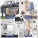 thumbnail image 2 of Retractable Clothesline ,14Ft Heavy Duty Clothes Drying Laundry Line, Wall Mounted Clothesline, 2 of 5