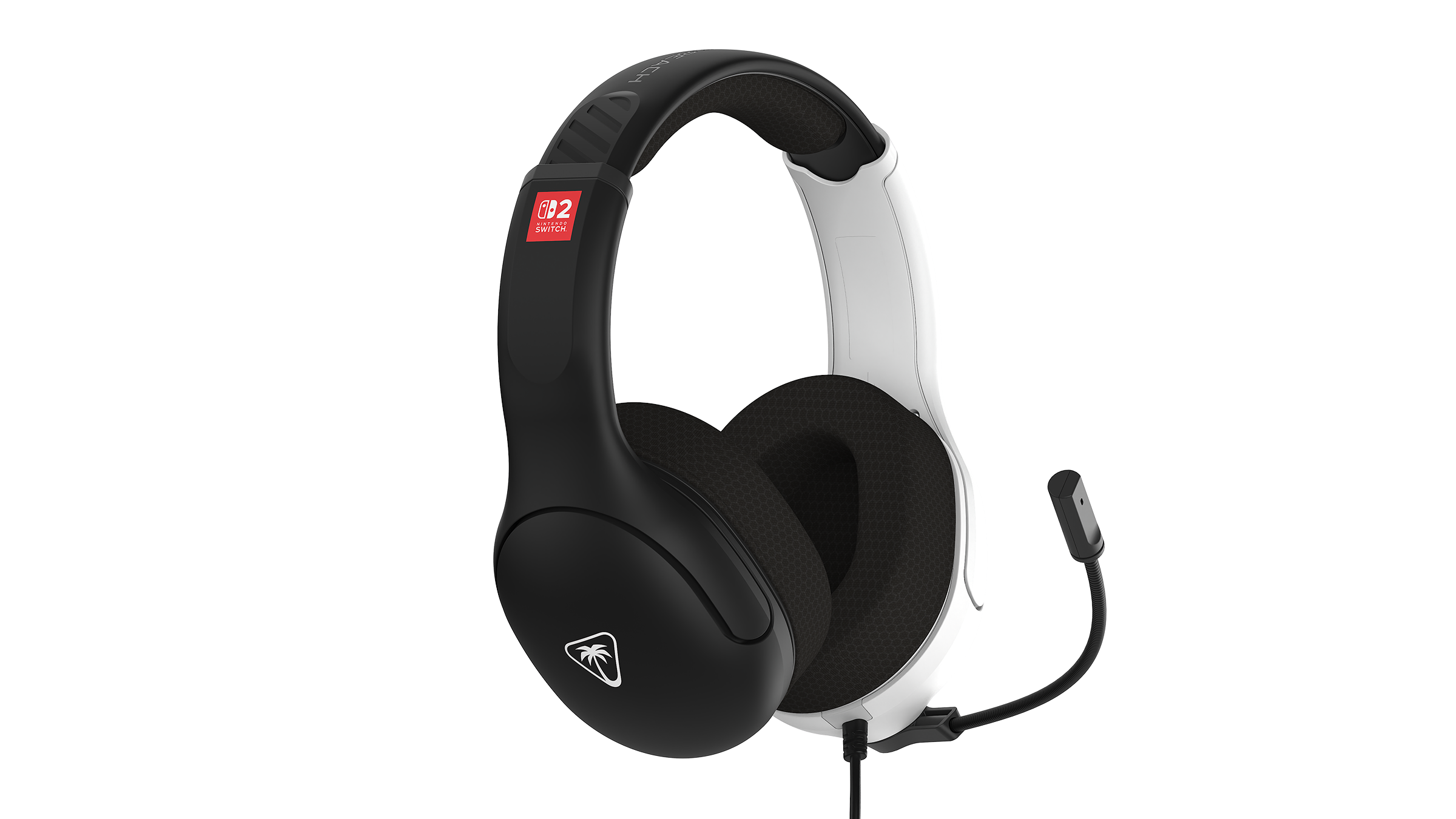 Turtle Beach Airlite Fit Wired Gaming Headset, Black & White photo 2