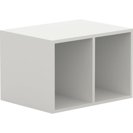 UPC: 0035255424035 | Lorell White Double Cubby Storage Base Adder Unit 1 Each White