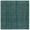 thumbnail image 2 of SAFAVIEH Abstract Yorick Striped Polyester Area Rug, Aqua/Green, 6' x 6' Square, 2 of 6