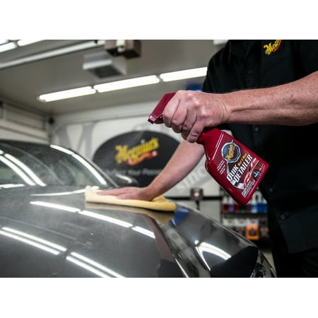 Meguiar's Quik Detailer Mist and Wipe, A3316, 16 oz