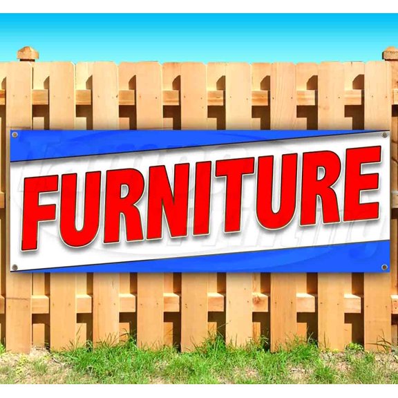 Furniture 13 oz Vinyl Banner With Metal Grommets