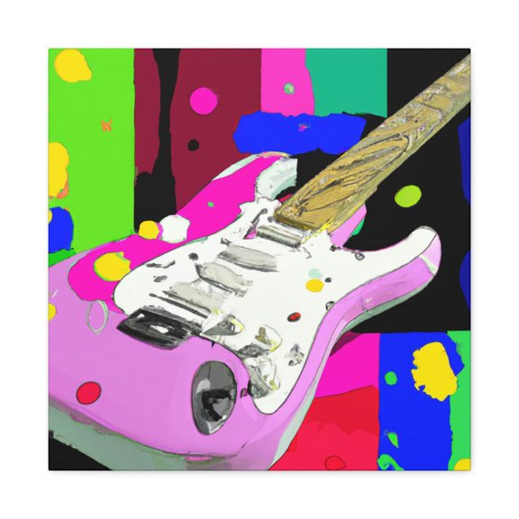 Fender in Pop Art - Canvas