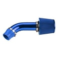 thumbnail image 3 of MARSFLUX Air Intake Kit for Honda CR-V 1999-2020, Civic 1999-2020, Odyssey 1998-2021, Hyundai Sonata 1999-2021, 3" Blue Cold Air Intake System Kit Intake Filter & Clamp Accessory Universal, 3 of 3