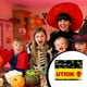 thumbnail image 5 of Cateissary Decoración de Halloween, línea de advertencia, pegatina autoadhesiva, banda de letras, cinturón protector, cinturones de aislamiento Kits de decoración para fiestas amarillo rojo oscuro, 5 of 6