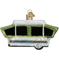 thumbnail image 3 of Old World Christmas Glass Blown Ornament Tent Camper (46068), 3 of 6