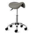 thumbnail image 1 of Taburete con ruedas OmySalon, ergonómico, gris, 1 of 7