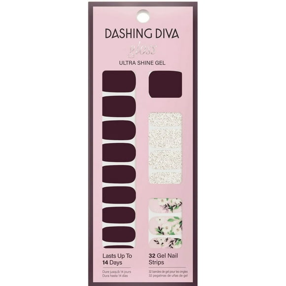 DASHING DIVA - GLOSS - BABY BOUQUET Gloss Bandes De Vernis Ultra Brillantes