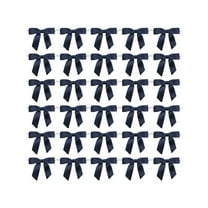 Yaoyar Bows for Cake, Black Ribbon Bow, Cake Packaging Sealing Bow Tie Bows,for Gift Wrapping Cake Treat Bags DIY Gift