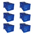 thumbnail image 1 of Bolsas de mudanza AXIESO, extra grandes, paquete de 6 unidades, color azul, 1 of 7
