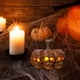 thumbnail image 4 of Teissuly Halloween Resin LED Pumpkin Lamp 8 Sided Skeleton Portable Night Light Holiday Milieu Decorative Lamp Desktop Ornaments Teissuly WER202310060593, 4 of 8