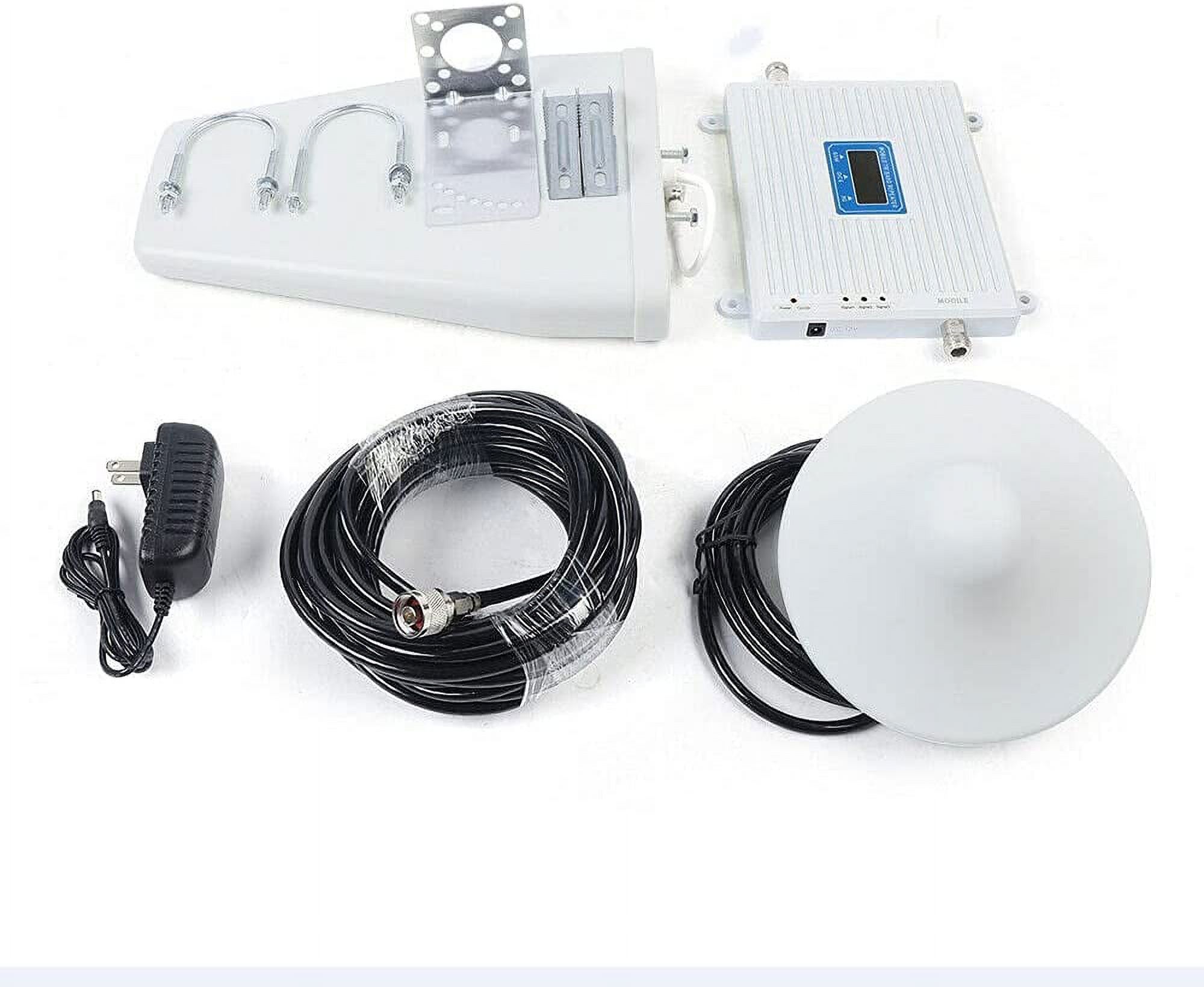 Miumaeov Cell Phone Signal Booster 900/1800/2100MHz 2G/3G/4G Tri Band Amplifier Repeater