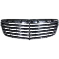 thumbnail image 5 of For 07-09 E-Class w/o Proximity Cruise Front Grille Assembly Chrome Gray Insert, 5 of 5