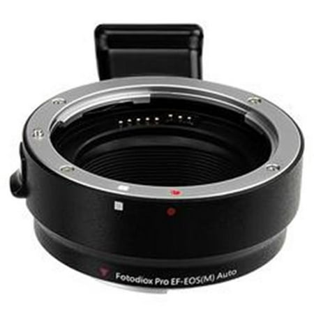 Image of Fotodiox EOS-EOSM-P-Auto Pro Lens Mount Auto Adapter - Canon EOS D-SLR Lens To Canon EOS M Mirrorless Camera Body - with Full Automated Functions