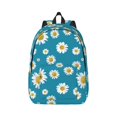 thumbnail image 2 of Rocae Daisies Flowers for Durable Canvas Backpack Leisure Large Bag Travel Rucksack Multi-function Backpack Medium, 2 of 8