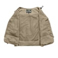thumbnail image 5 of GrmtClth Mens Utility Fishing Vest 2026 Hiking Camping Multi Pockets Sleeveless Jacket Casual Breathable Outdoor Waistcoats Lightweight Clothing Khaki 2XL, 5 of 8