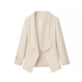 thumbnail image 1 of Blazer Décontracté pour Femmes, Veste à Manches Longues en Polyester, Polyvalent pour Usage Quotidien et Occasions Spéciales, 1 of 6